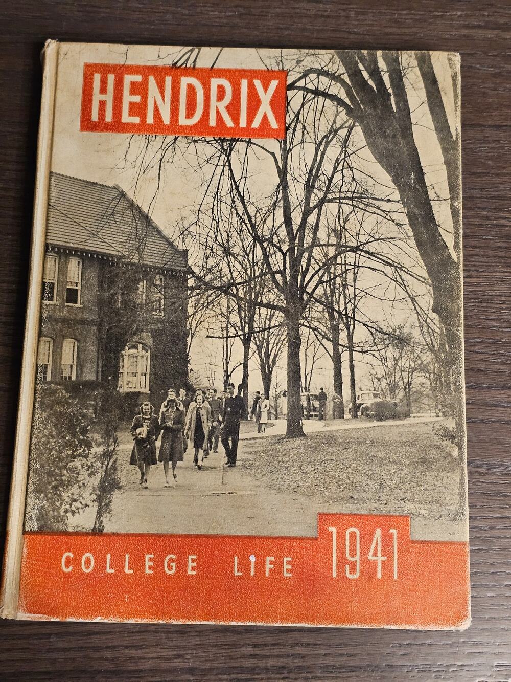 Vintage HENDRIX COLLEGE Troubadour Yearbook 1941 Conway Arkansas